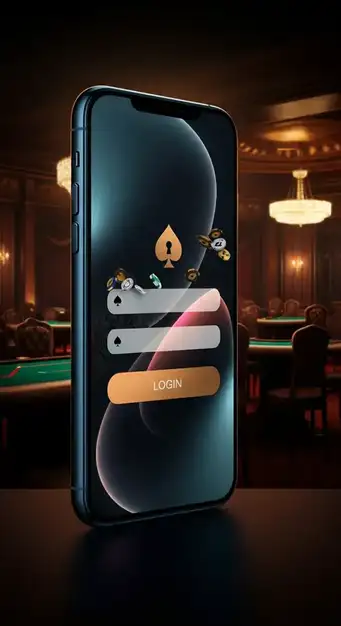 Sicherer Login-Bildschirm von Cocoa Casino mit Anmeldefeldern und Zwei-Faktor-Authentifizierung (2FA) Symbolen